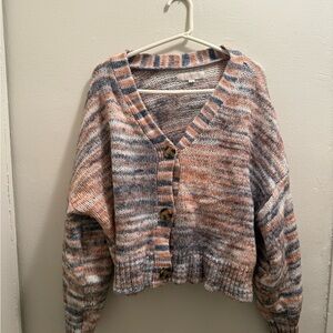 Space Dyed Loft V-Neck Cardigan 🐻💙